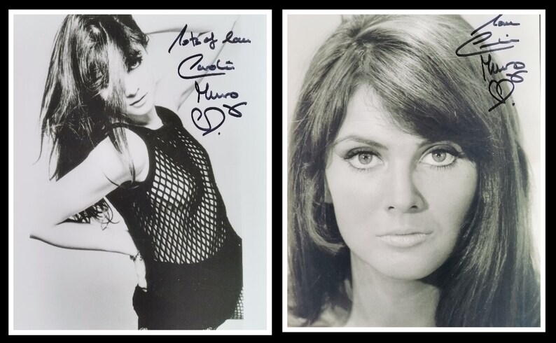 Caroline Munro, Bond Girl, the Spy Who Loved Me, Signed Autographed