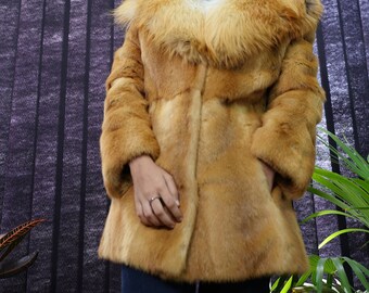 Oversized Fur Coat - Etsy UK