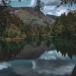 Glencoe Lochan Digital Print | Scottish Photography | Wall Decoration | Digital Download | Landscape Art | Printable Wall Art | Deco Poster
