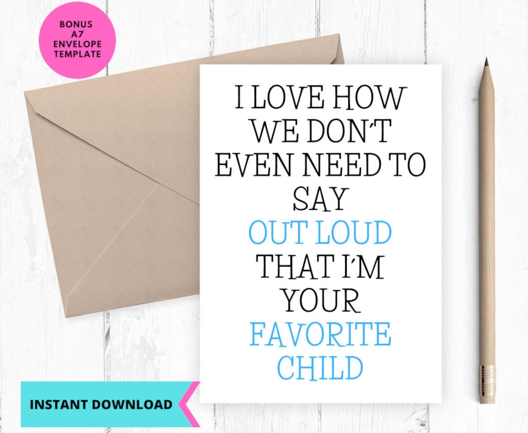 Printable Card, Funny Fathers Day Card, FATHERS DAY, Greeting Card ...