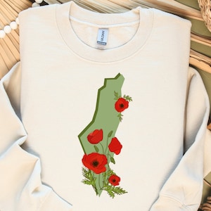 Palästina png, Palästina Karte png, einfache Palästina Tshirt Sublimation, Karte Png, Tshirt Digitale Png, Sweatshirt Sublimation, Mohnblume Png