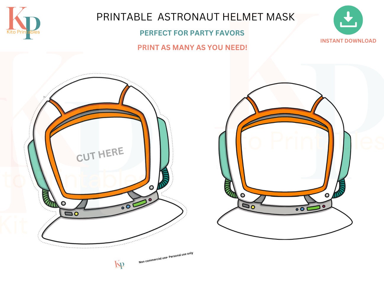 Astronaut Mask Template For Preschoolers Astronaut Mask Template For Preschoolers