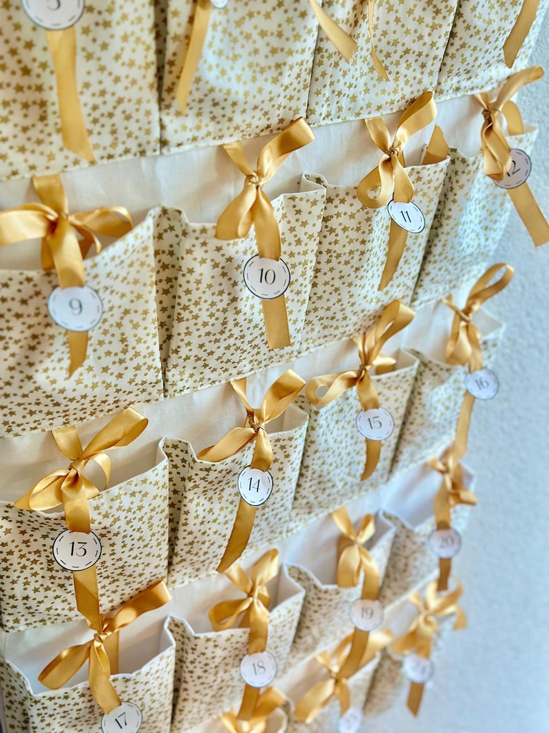 Digital Sewing Pattern Wall Organizer / Advent Calendar – DIY Hanging ...