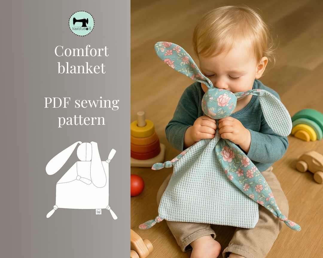 Cuddle Blanket | PDF Sewing Pattern | Instructions and Video Tutorial ...