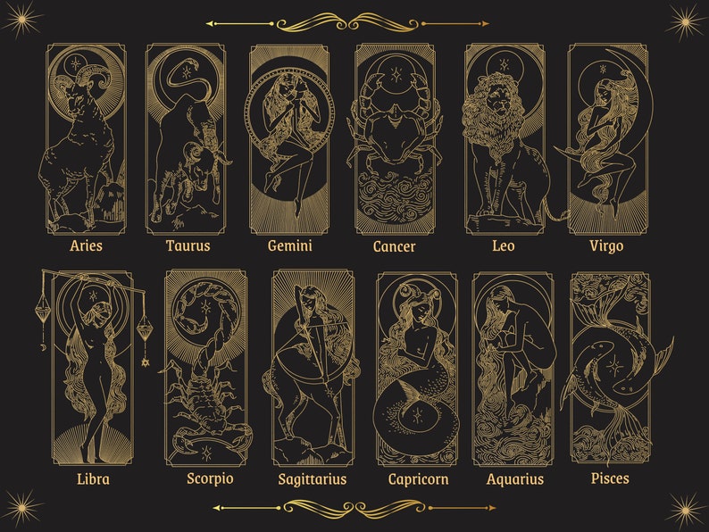 Custom BIG THREE Astrology Signs Long Sleeve Shirt Custom Etsy