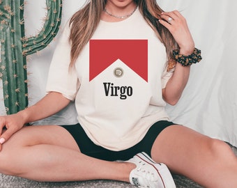 Funny Virgo Western Vintage Cowboy Shirt, Virgo Funny Astrology Gift, September August Birthday,  Zodiac Big Virgo Energy, Astrology shirt