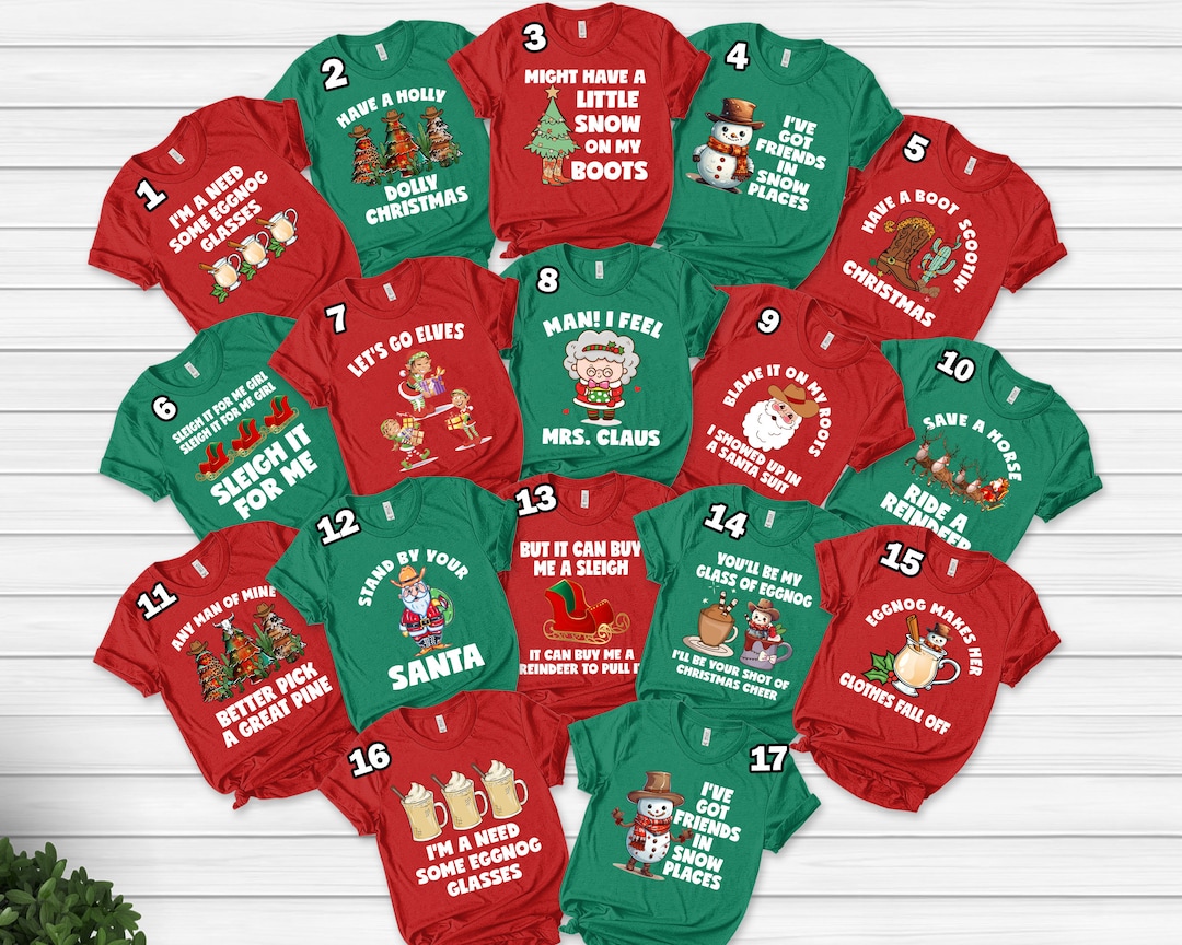 Family Group Christmas Shirt Matching Christmas Shirts Funny Etsy