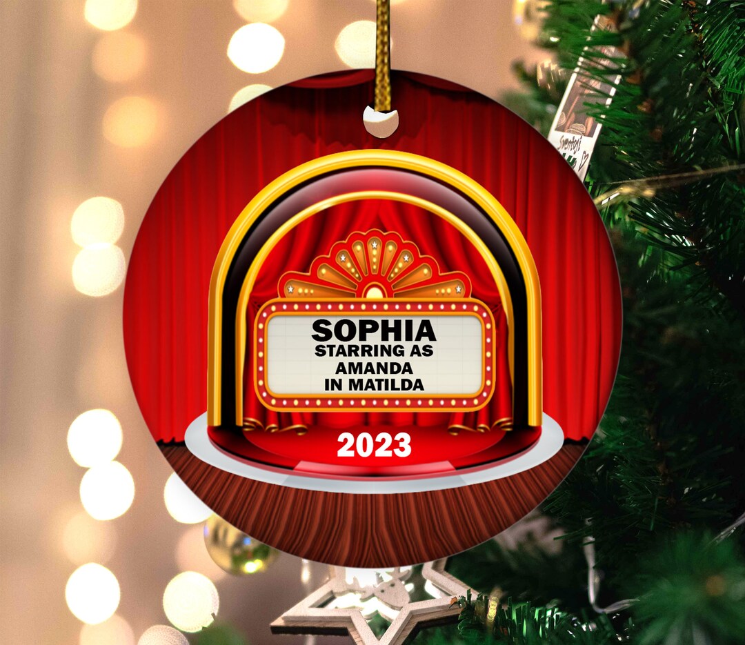 Actor Christmas Ornament 