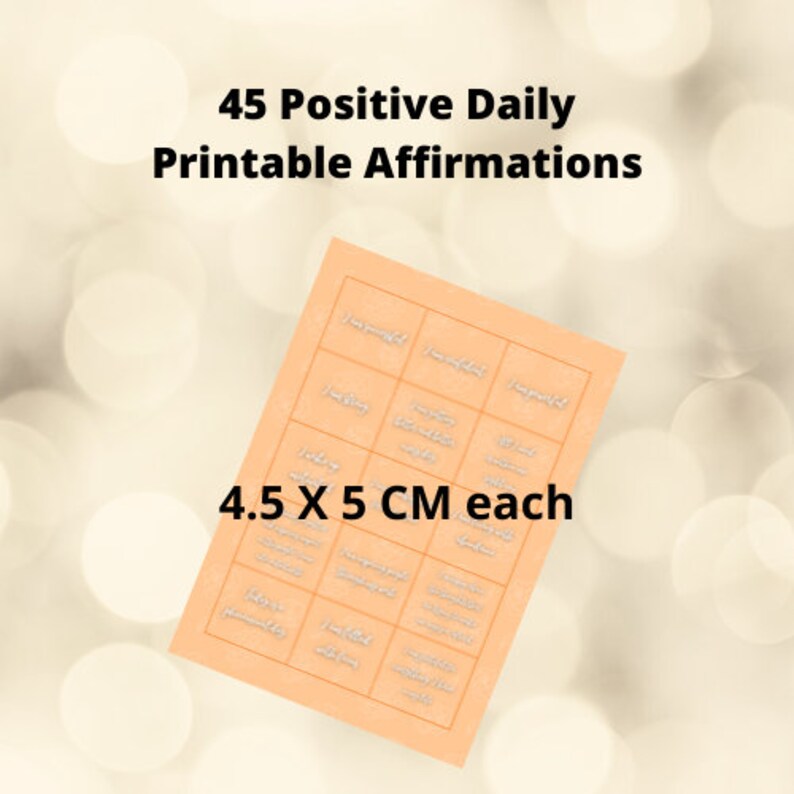 Printable Affirmation Cards Bundle,love/relationships,money,spiritual ...