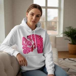 Pink Leopard Hoodie heavy blend, unisex streetwear apparel, bold urban style