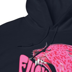 Pink Leopard Hoodie heavy blend, unisex streetwear apparel, bold urban style