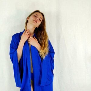 Japanischer Seiden kimono/ Kimono Wickelkleid/ Kimono Wickelkleid/ Kimono Kimono/ Kimono Damen/ Kimono Kimono/ Kimono Kimono