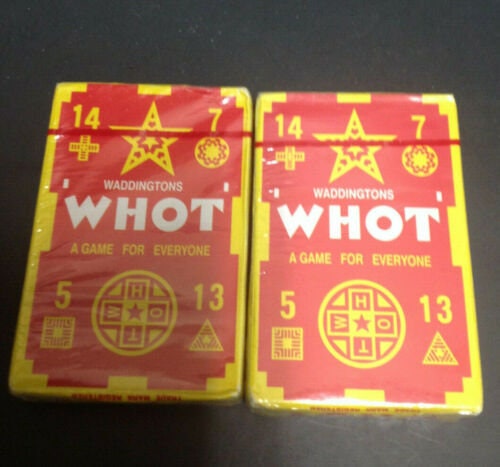 WHOT Card Game NEW a game for everyone kids favourite sealed game card waddington x3