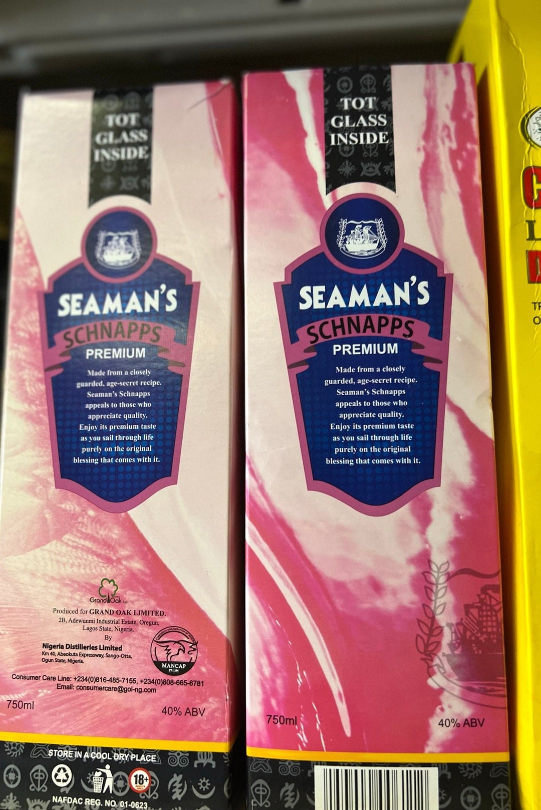 Seaman Schnapps Etsy