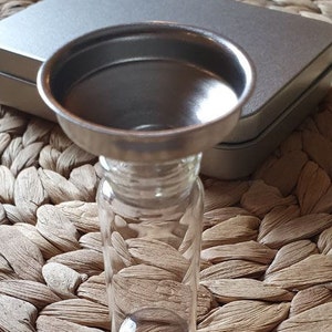 Stainless steel funnel mini small