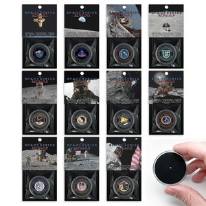 Space Series: Apollo 7 to 17 CM Flown Set