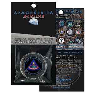 Space Series: Apollo 8 CM Flown Thermal Foil