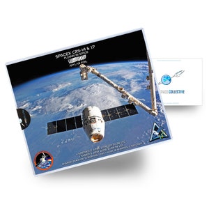 SpaceX CRS-14 & 17 Flown Mylar Artifact