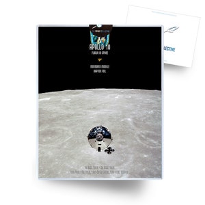 Apollo 10 CM Flown Kapton Foil Artifact