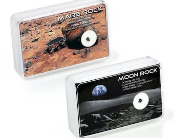 Real Moon & Mars Meteorite