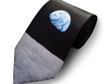 NASA Apollo 8 Earthrise Tie