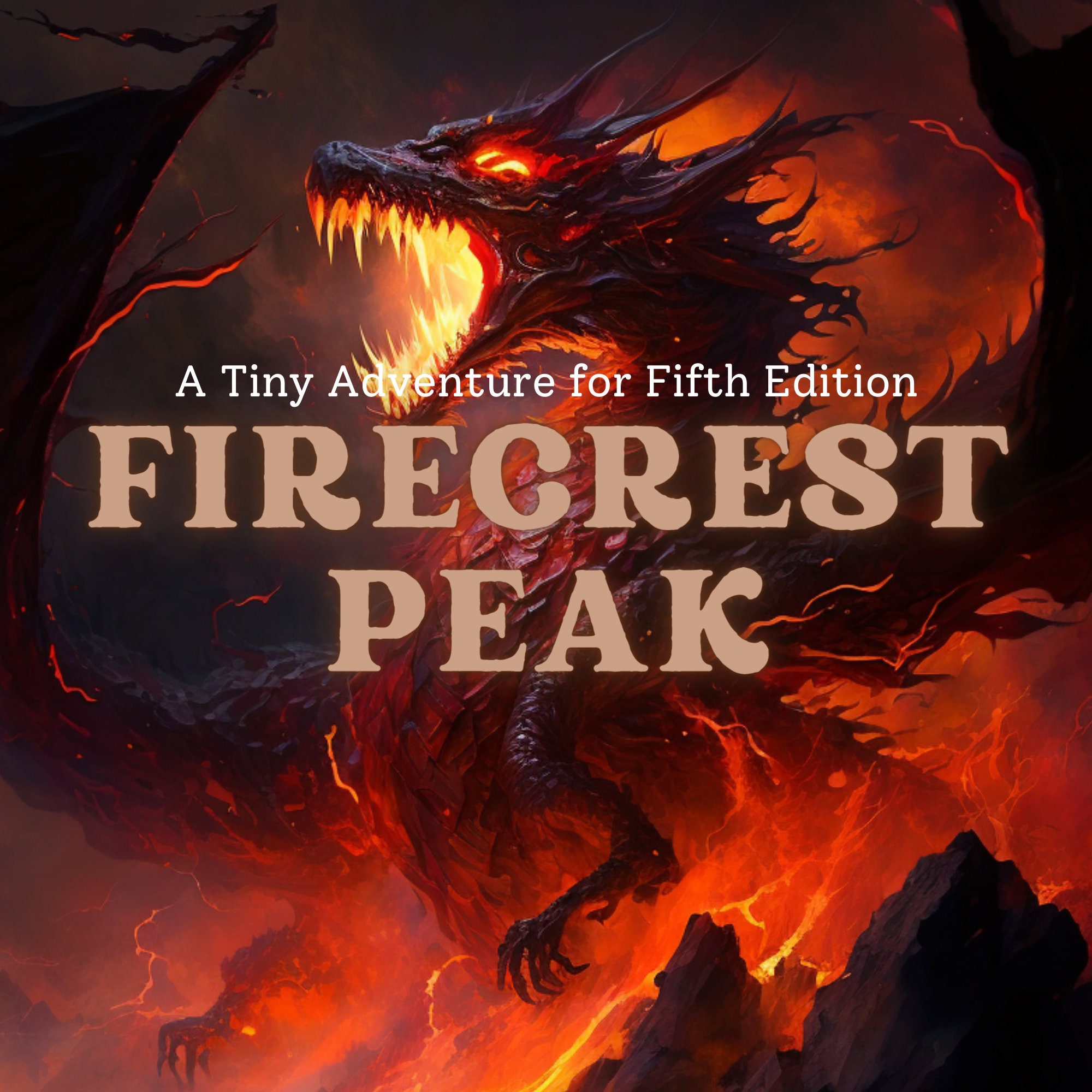 Firecrest Peak A Tiny Oneshot Adventure for Fifth Edition (5E) Dungeon