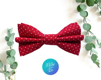Bow tie for dogs | Red | Wedding | Birthday | Anniversary