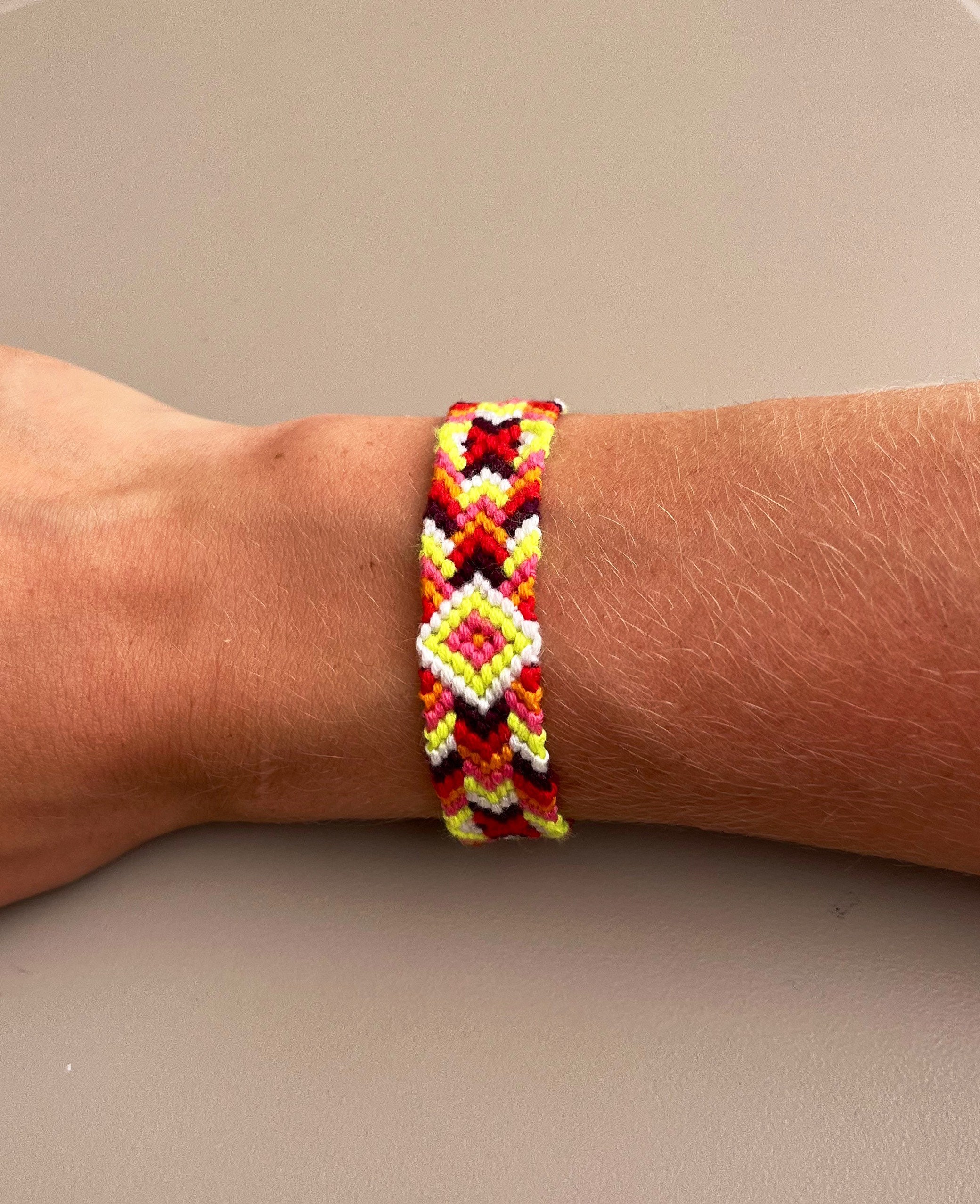 Friendship Bracelets | Item: Set of 3 - Orange/Yellow