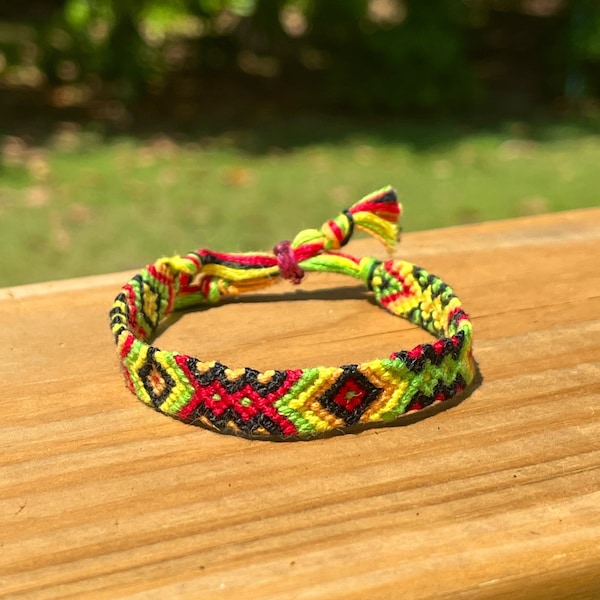 Rastafarian Friendship Bracelet