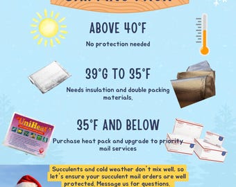 Heat pack, add-on only with purchase -- winter protection packs