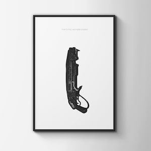 Gears of War | Marcus Fenix | Gnasher | Game Room | Gaming Print | Video Game Poster | Gaming Art