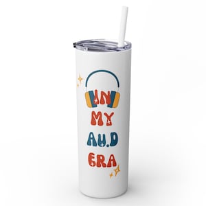 Personalized Tumbler Cup for Audiologists, Doctors of Audiology, AuD Students or Interns, Hearing Aid Specialists, Techs, Customized Gift