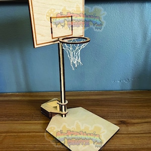 Miniatur Basketballkorb mit Ständer