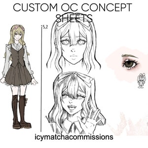 Custom OC Concept Sheets