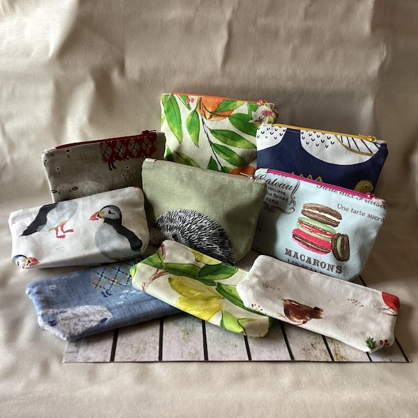 Bolsa de maquillaje, monedero pequeño
