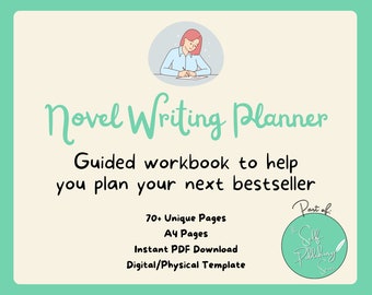 Ultimate Writing Planner - Novel Planner Workbook - Character Planner - Only Planner You'll Ever Need - Instant Download/A4 PDF