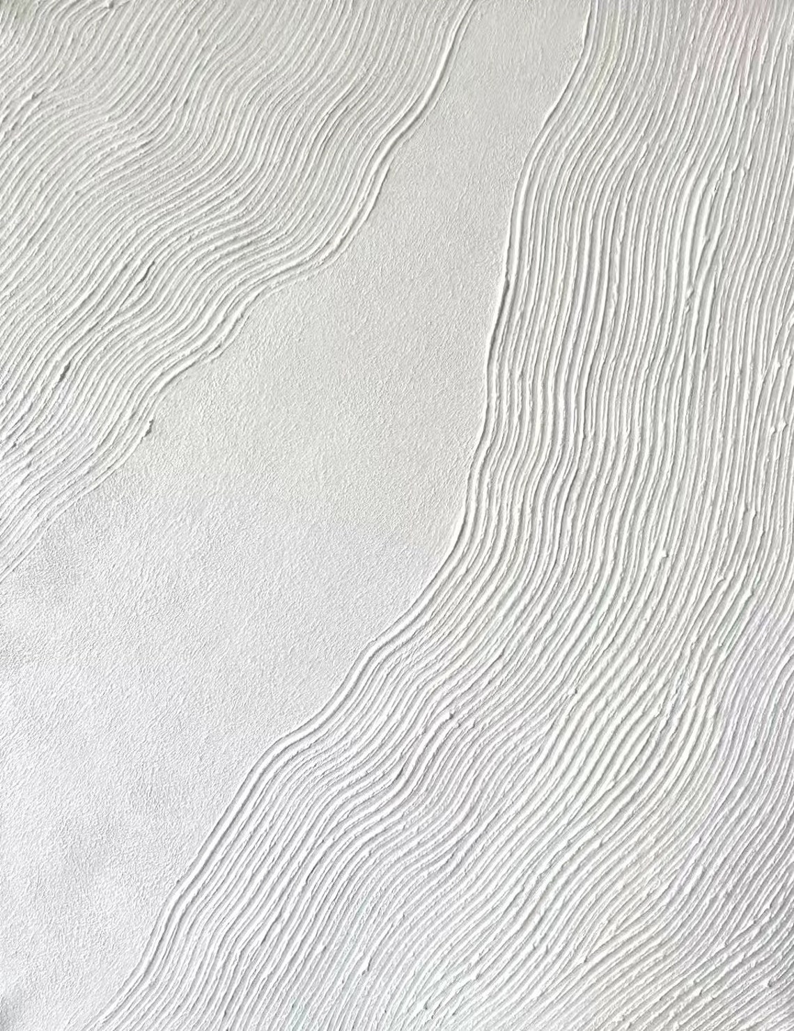 White Abstract Painting White Wall Art White 3D Textured Art - Etsy UK