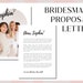 Bridesmaid Proposal Letter Template Editable With Canva Will You Be My ...