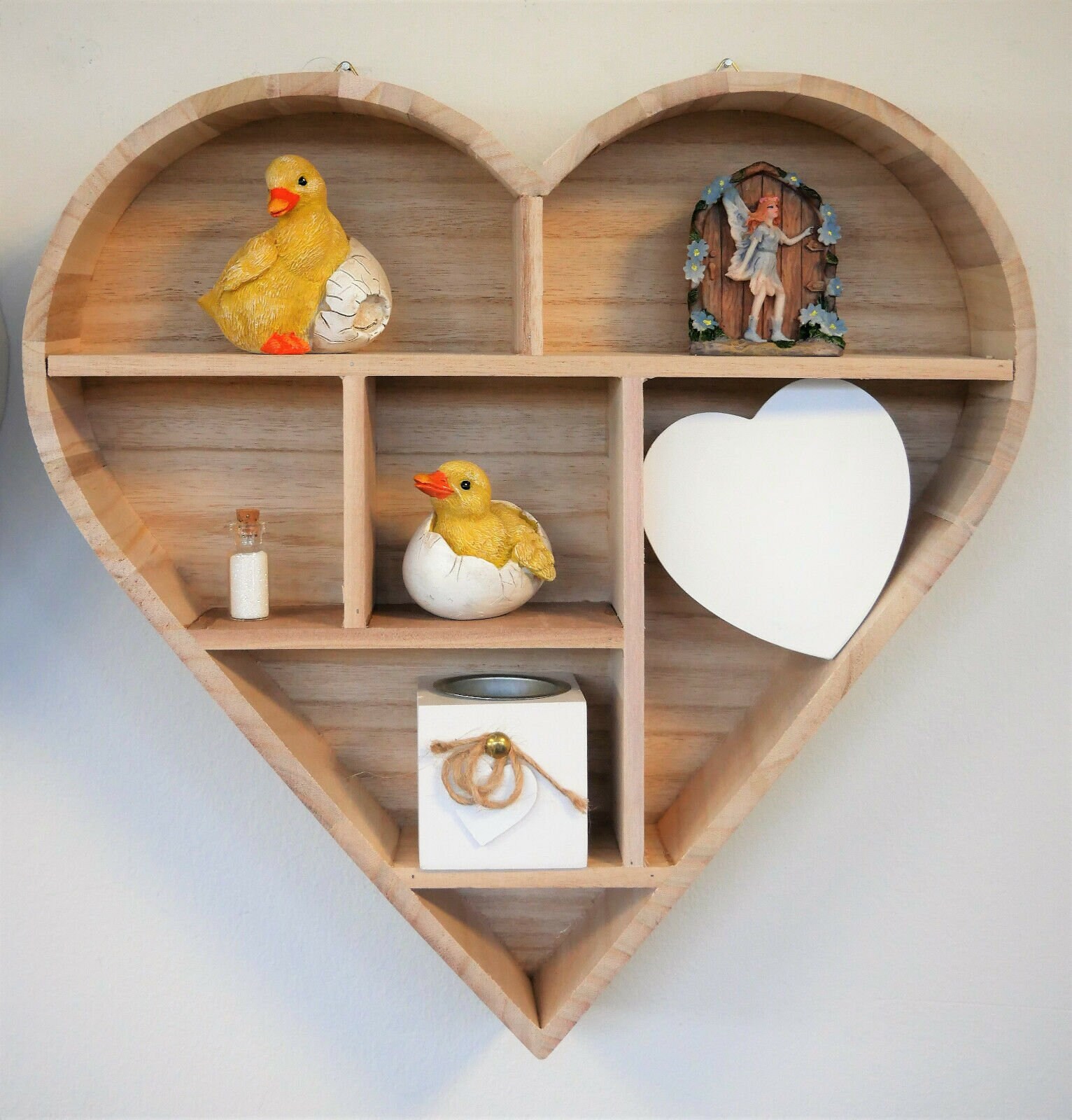Large Heart Shaped Shelf atelieryuwa.ciao.jp