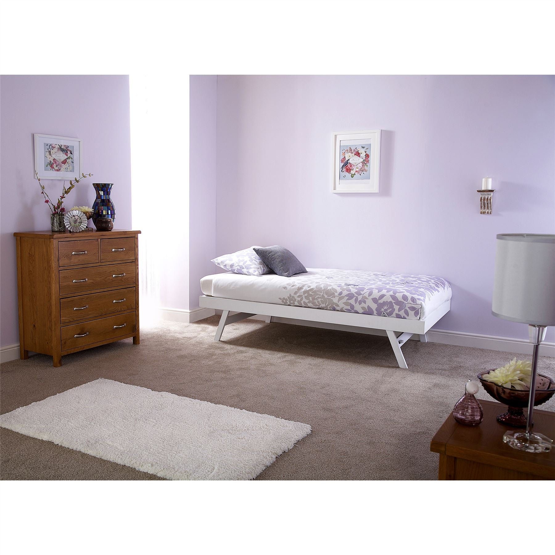 3ft Single Wooden Bed Frame Day Bed and Trundle King Etsy UK