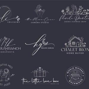 Logo-Design, Benutzerdefiniertes Logo-Design, Professionelles Logo, Einfaches Logo-Design, Fotografie-Logo, Logos, Business Logo, Einzigartiges Logo-Design Bild 3