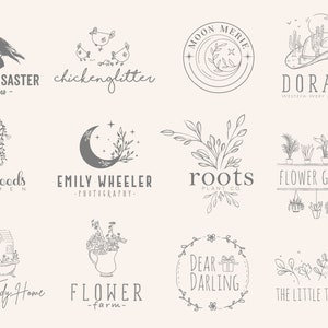 Custom Hand Drawn Logo, Logo Design, Logo Design Custom For Business, Logo Design, Business Logo Design, Logo, Photography Logo 画像 2