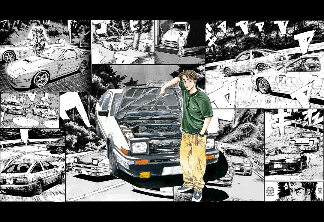 Initial D em português europeu - Crunchyroll