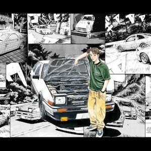 Initial D Jigsaw Puzzles, 1000pc (765x525mm) | Handmade Puzzle