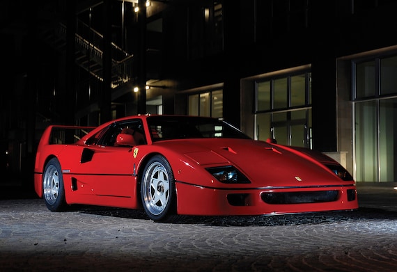フェラーリ F40 ジグソーパズル、1000ピース (765 x 525 mm