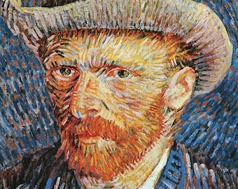 Van Gogh Self-Portrait Jigsaw Puzzle – Handmade 1000 pc