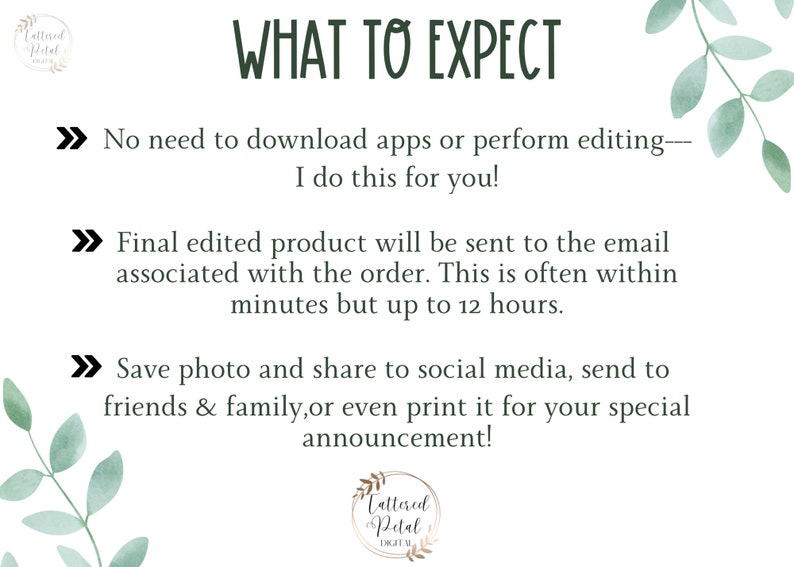 Last baby digital pregnancy announcement, grand finale, baby announcement for social media, baby reveal, baby neutral, facebook, instagram image 4
