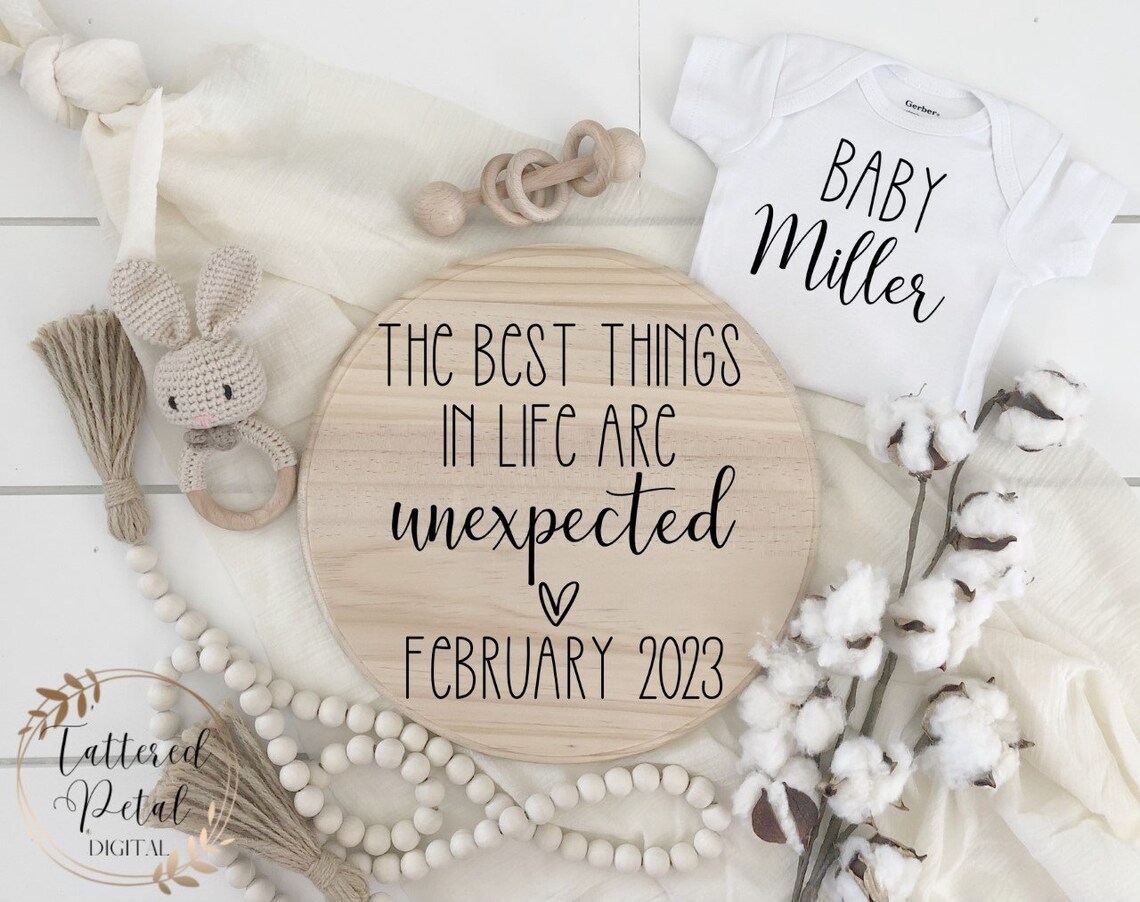 Baby Coming Soon Onesie - Pregnancy Announcement Bodysuit 0-3 Months