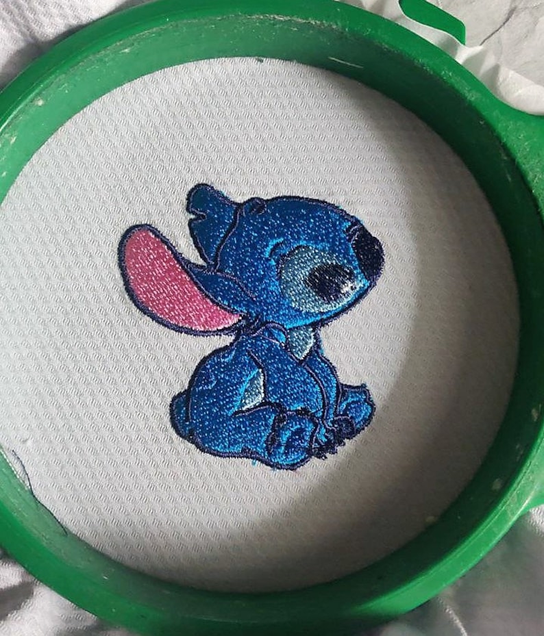 Stitch Machine Embroidery Design File, Lilo and Stitch Embroidery, Cute