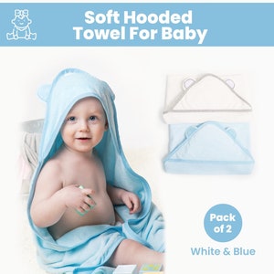 Super soft baby bath towels -  España